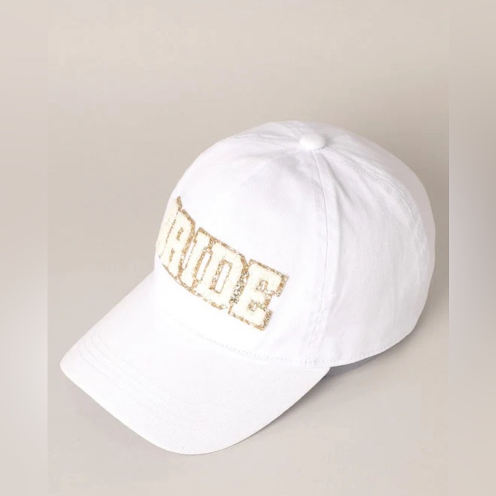Bride Chenille Letter Patch Baseball Cap - image 2